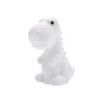 Colour Changing Night Light | White Dinosaur with USB Cable | Medium