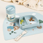 360° Learning Cup | Tiny Farm Blue