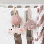 Elphee Pacifier Pouch | Silicone | Powder Pink