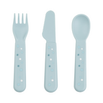 Foodie Cutlery Set | Happy Dots | Blue