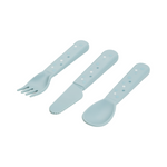 Foodie Cutlery Set | Happy Dots | Blue