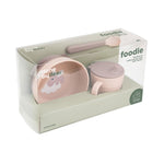 Foodie First Meal Set | Happy Clouds | Powder Pink