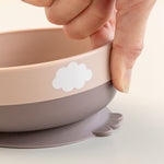 Foodie First Meal Set | Happy Clouds | Powder Pink