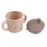 Foodie Spout Cup | Happy Dots | Powder Pink