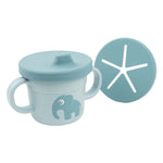 Foodie Spout/Snack Cup | Elphee | Blue