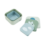Happy Clouds Snack Box Set | Green | Pack of 3