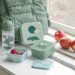 Happy Clouds Snack Box Set | Green | Pack of 3