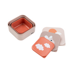 Happy Clouds Snack Box Set | Powder Pink | Pack of 3