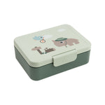 Lunch Box with Divider | Tiny Trails Green