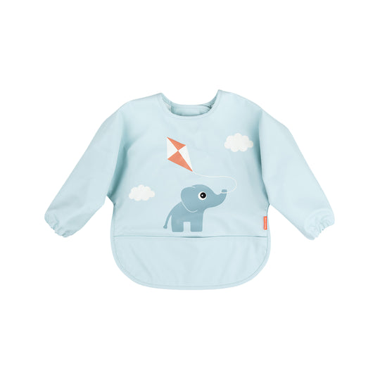 Playground Sleeved Pocket Bib | Blue