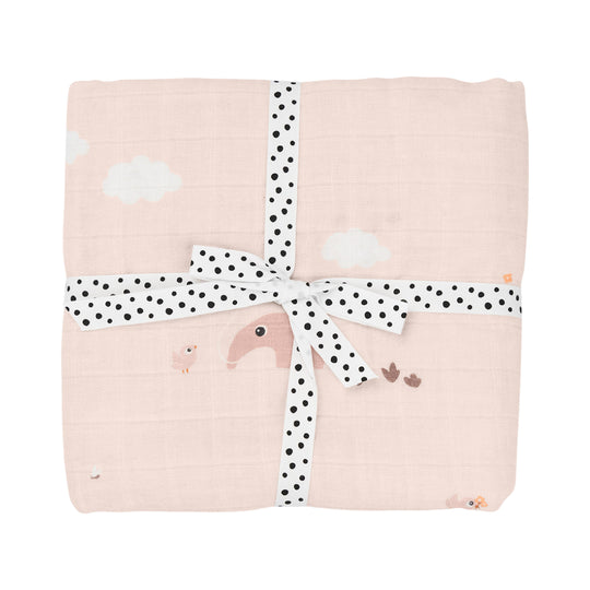 Playground Swaddle | Powder Pink