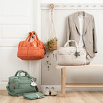 Quilted Changing Bag | Sand Beige