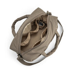 Quilted Changing Bag | Taupe