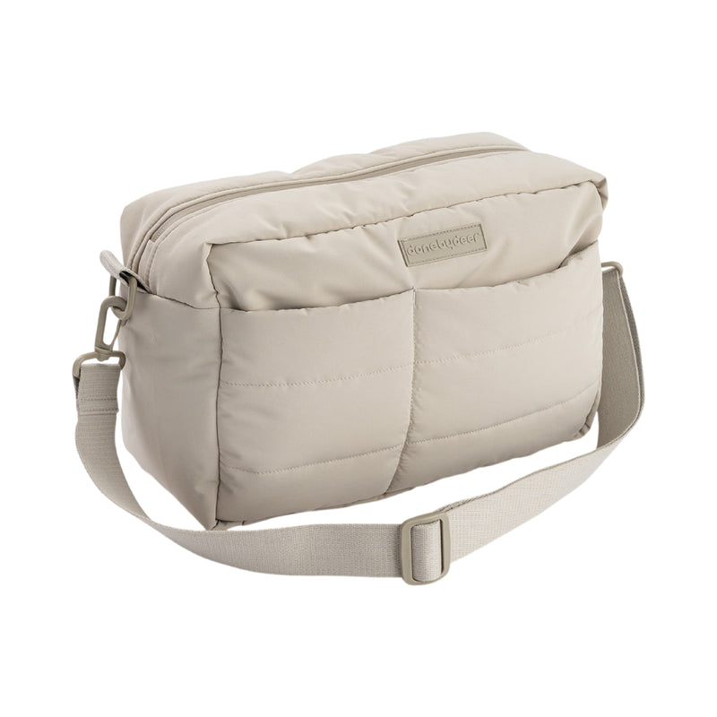 Quilted Stroller Bag | Sand