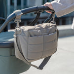 Quilted Stroller Bag | Taupe