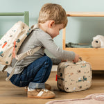 Tiny Insulated Lunch Bag | Tiny Farm Sand | 21cm