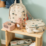 Tiny Insulated Lunch Bag | Tiny Farm Sand | 21cm