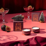 Sparkle Season 'Driving Home for Christmas' Tealights | Christmas Spruce | Set of 2