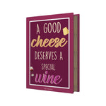 'A Good Cheese Deserves A Special Wine' Cheese & Wine Gift Box | 4 Piece