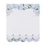 3-in-1 Scalloped Edge Pad | Hydrangeas | 120 Sheets