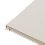 A5 Lined Hardcover Journal | White Saffiano