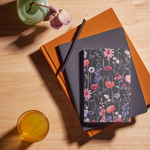 A5 Lined Soft Cover Journal | Midnight Garden