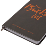 A5 Soft Cover Bucket List Journal | Black & Gold