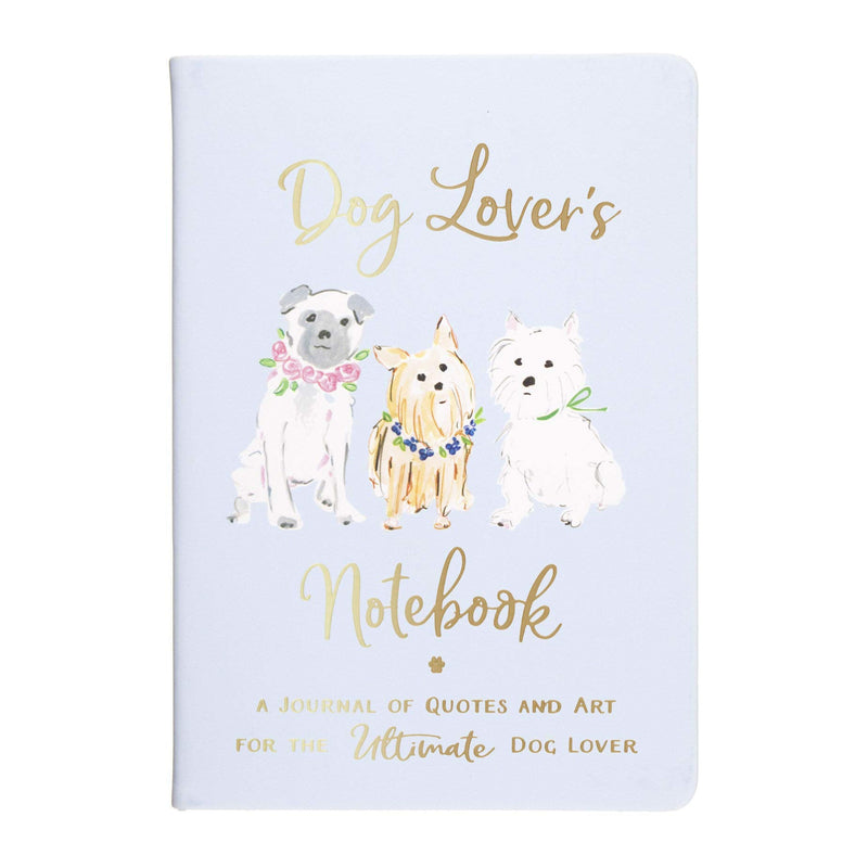 A5 Soft Cover Dog Lover Journal | Baby Blue