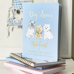 A5 Soft Cover Dog Lover Journal | Baby Blue