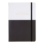 A5 Soft Cover Undated Daily Journal | Black & White