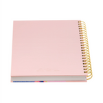 Hardcover Wirebound Sketchbook | Pink Paint | 8x11"