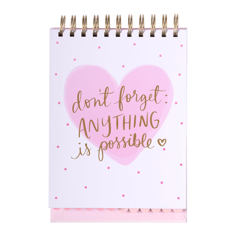 Scalloped Tab Pad | Anything Is Possible | 6x7.75"