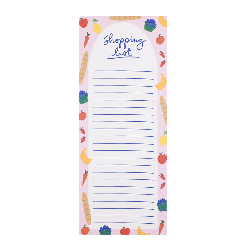 Shopping List Pad with Magnet | Fruit & Veg