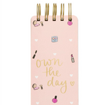 Spiral Memo List Pad | Own the Day | 3x8.5"