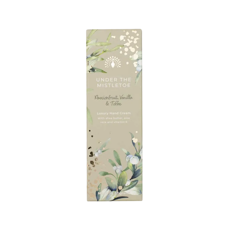 Under the Mistletoe Hand Cream | Passionfruit, Vanilla & Toffee | 75ml