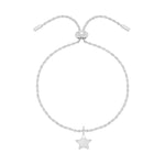 Amelia Star Charm Bracelet | Silver Plated