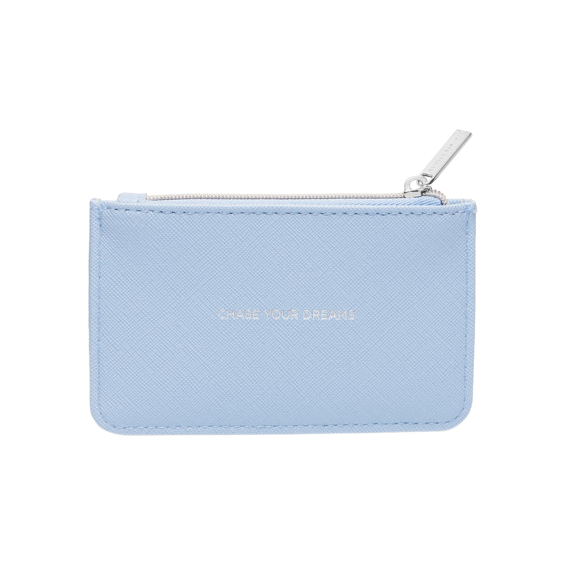 'Chase Your Dreams' Card Purse | Blue