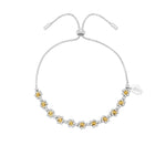 Amelia Daisy Chain Bracelet | Gold & Silver Plated
