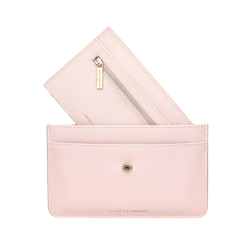 'Escape the Ordinary' Travel Document Wallet | Blush
