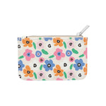 Floral Print Card Purse | Vegan Leather