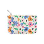 Floral Print Card Purse | Vegan Leather