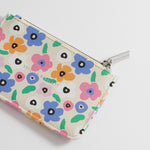 Floral Print Card Purse | Vegan Leather