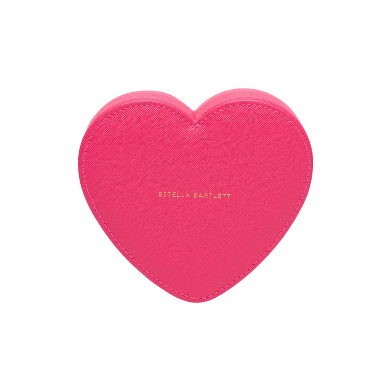 Heart Jewellery Box | Hot Pink