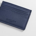 Men's Vegan Leather Card Holder | Navy