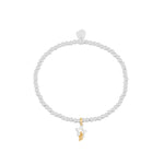 Sienna Interlinked Star Charm Birthday Bracelet | Gold & Silver Plated