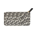 Spotted Long Card Purse | Monochrome