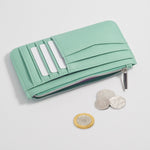 'Treat Yourself' Long Card Purse | Spearmint