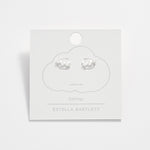 Triple Star Crawler Stud Earrings | Silver Plated