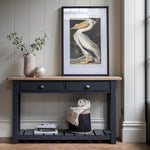 Eton Farmhouse 2 Drawer Console Table | Meteor