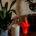 'F*ck You' Candle | Neon Orange